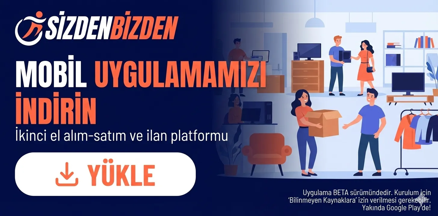 sizdenbizden uygulamasını yükleyin
