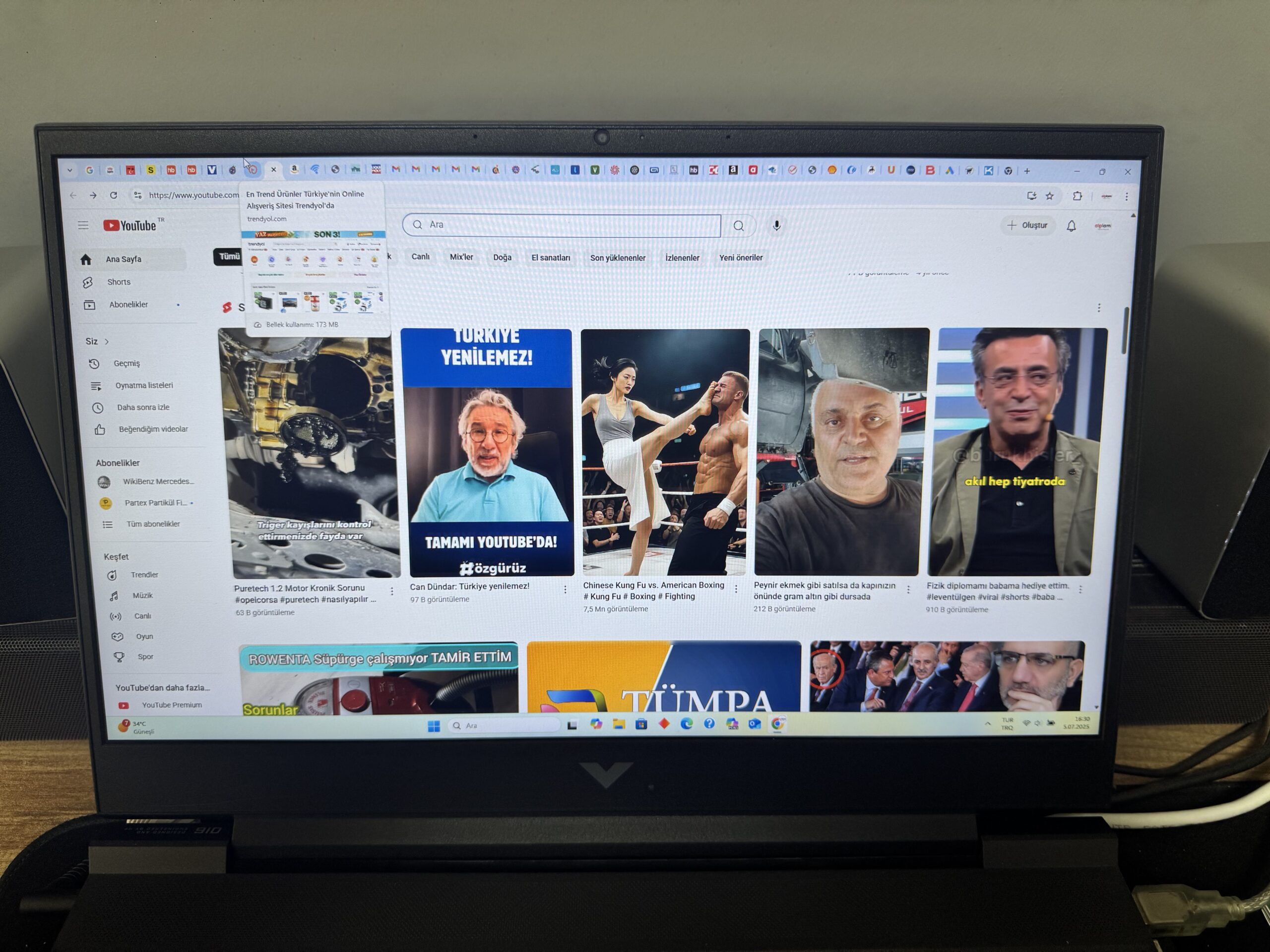 HP VİCTUS 16 İNÇ BİLGİSAYAR